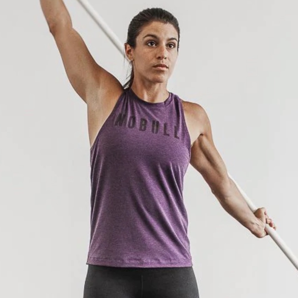 WOMEN'S HIGH-NECK NOBULL TANK - LARGE (Barely Worn)